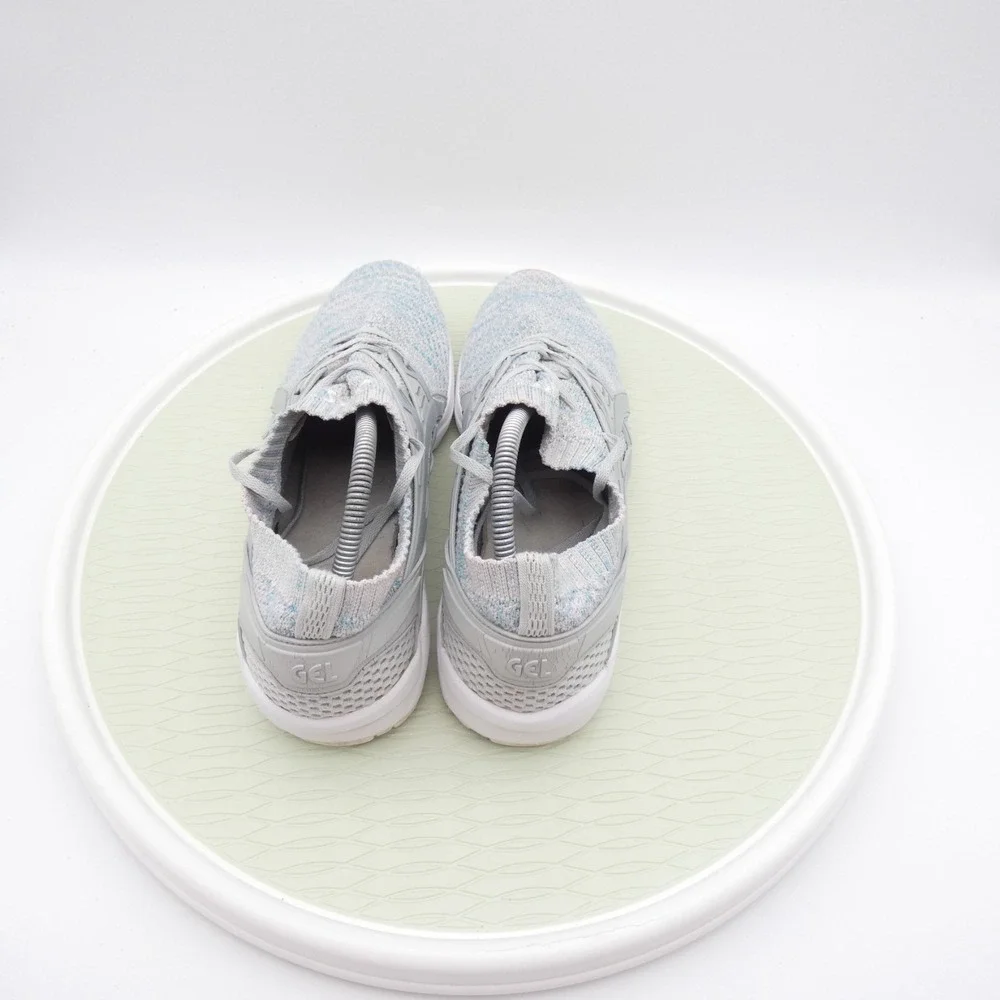 Asics Gel-Kayano Trainer Knit HN7M4 Mens 11 Running Shoes Glacier Gray Sneakers